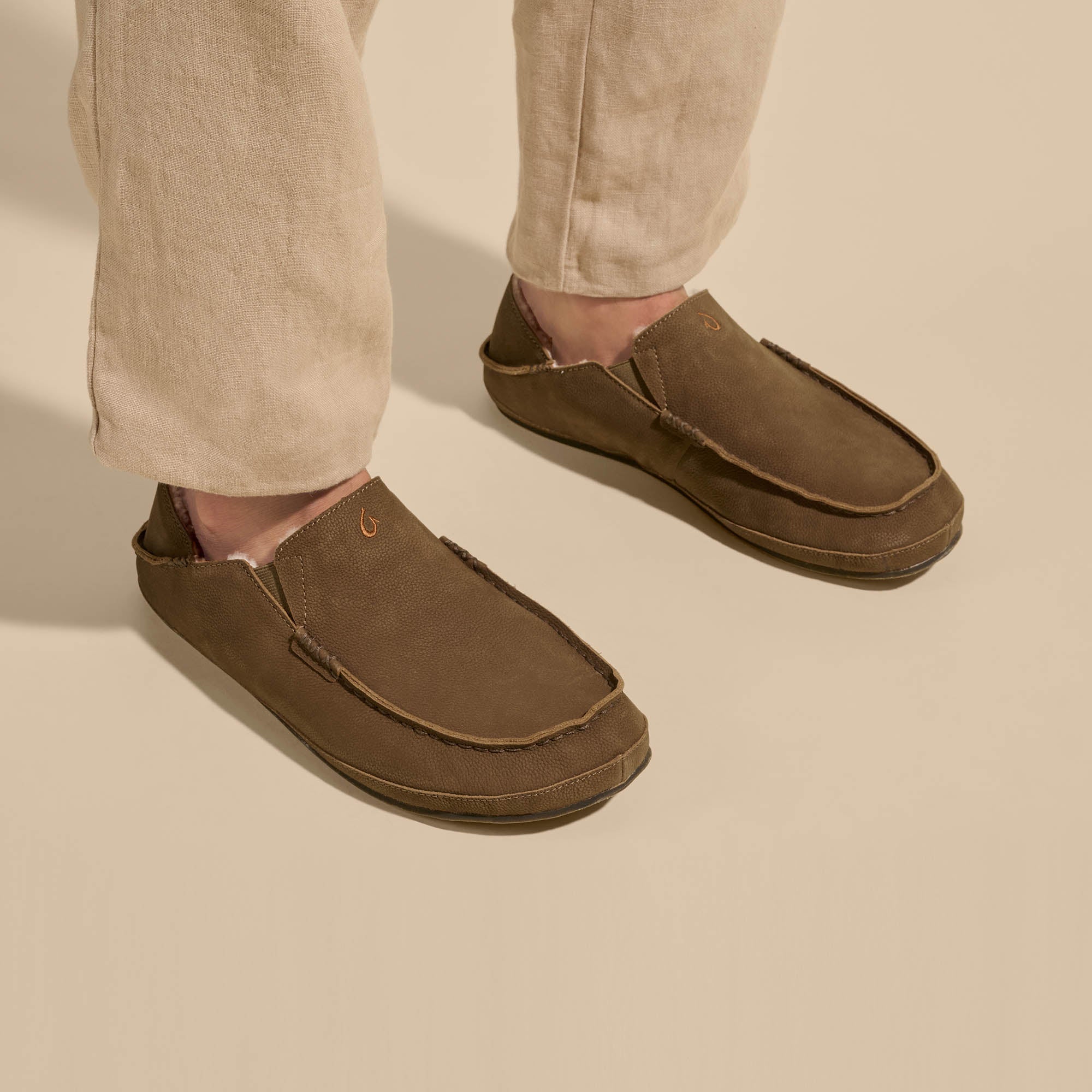 Alternative view of Moloā Slipper - Kona Coffee