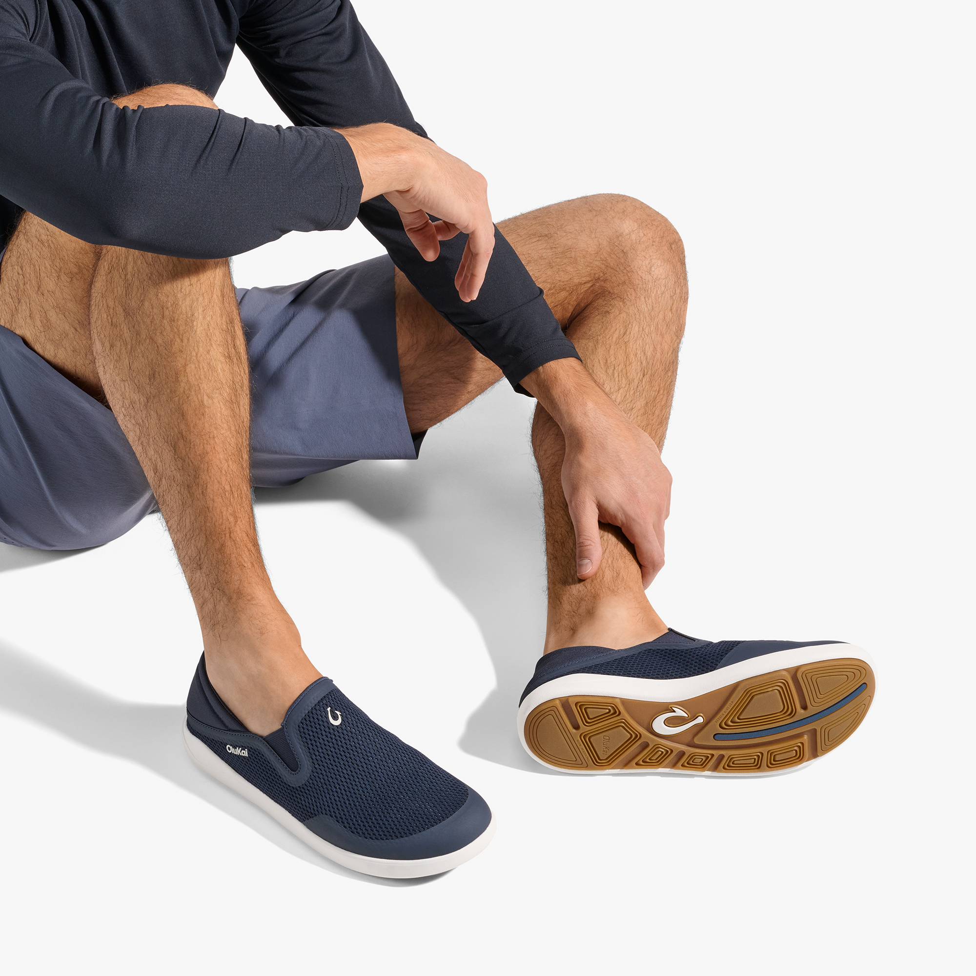 Alternative view of Moku Slip On - Trench Blue / Trench Blue
