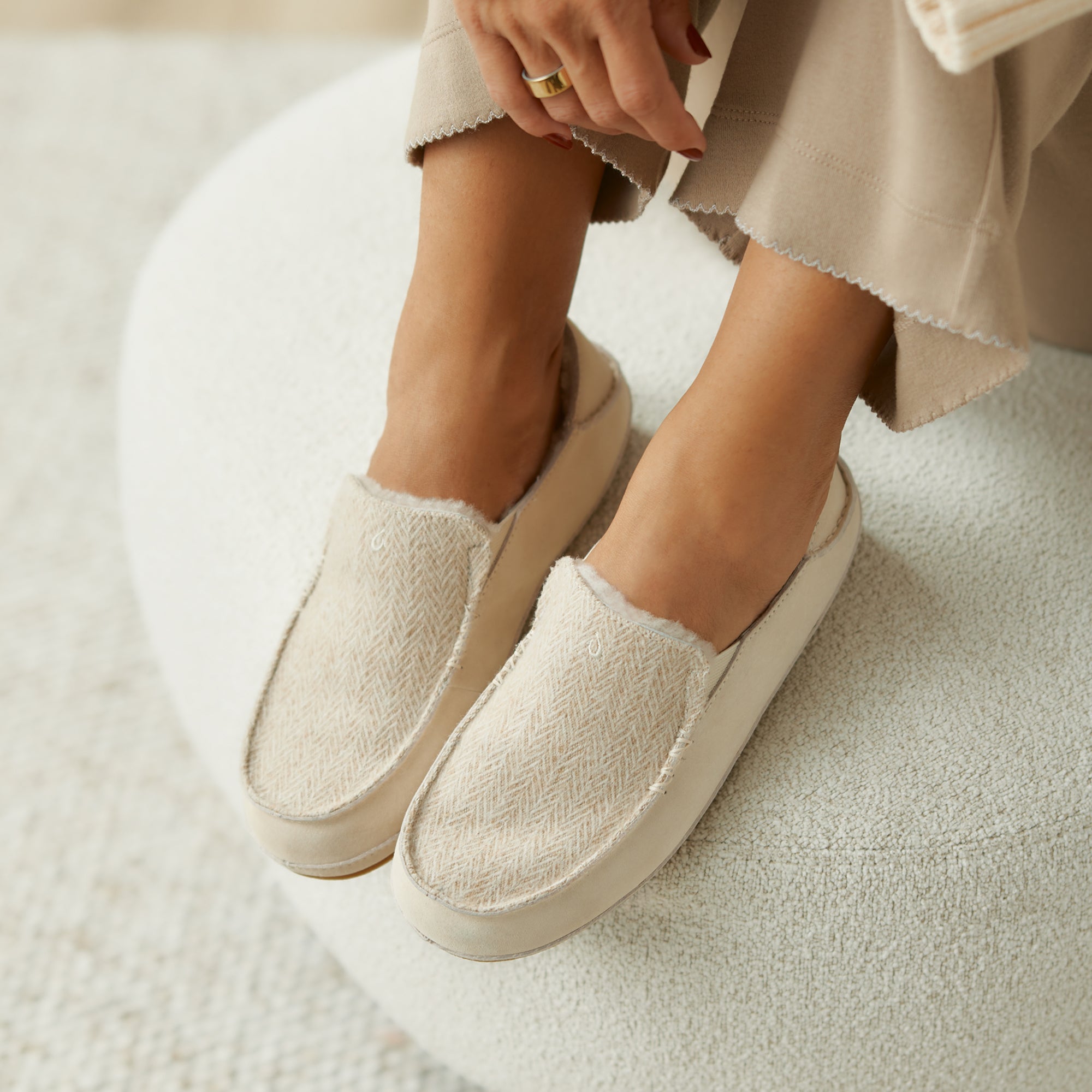 Alternative view of Nohea Slipper - Kapa Stripe / Puka