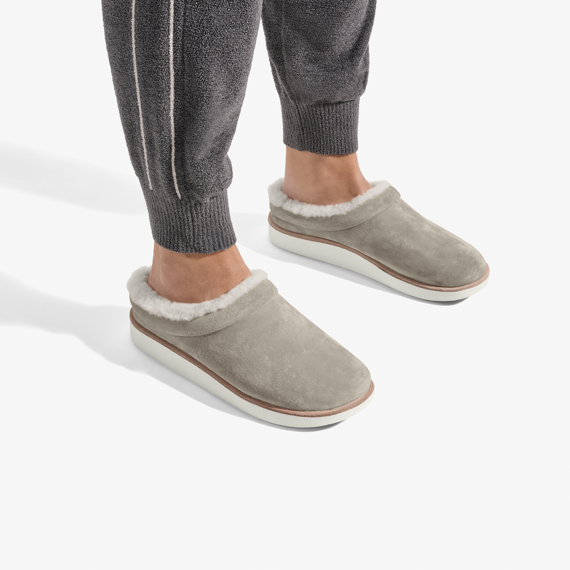 Alternative view of Mani - Taupe Grey / Golden Sand